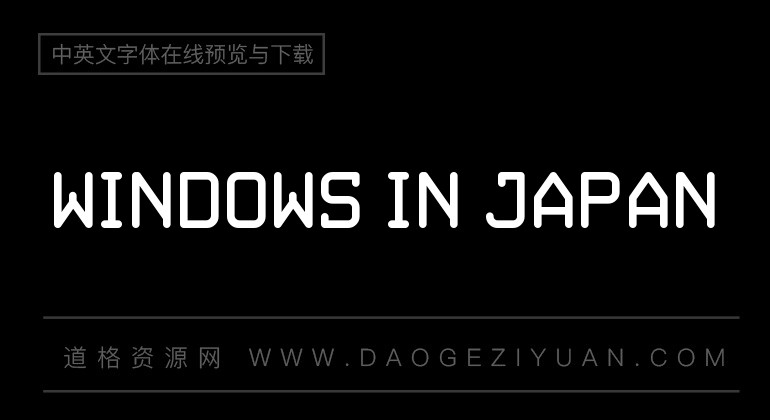 Windows in Japan