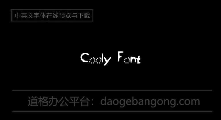 Cooly Font