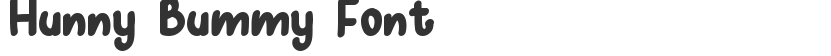 Hunny Bummy Font