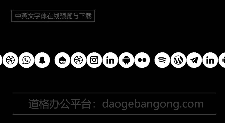 Icons Social Media 4