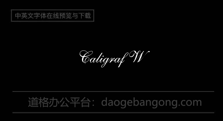 Caligraf W