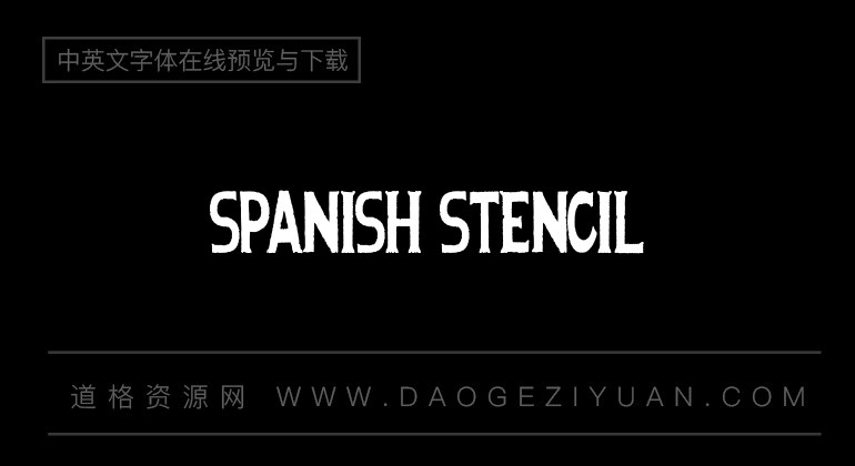 Spanish Stencil