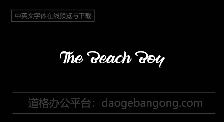 The Beach Boy