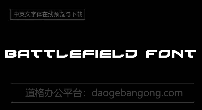 Battlefield Font
