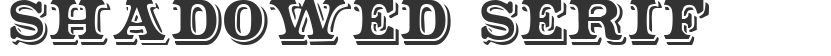 Shadowed Serif