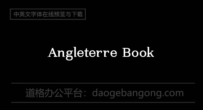 Angleterre Book