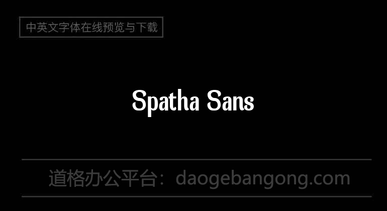 Spatha Sans