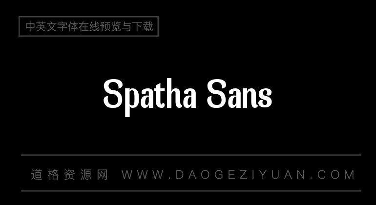 Spatha Sans