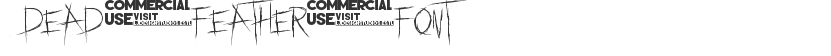 dead feather Font