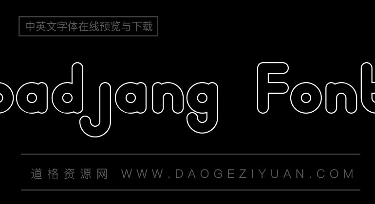 badjang Font