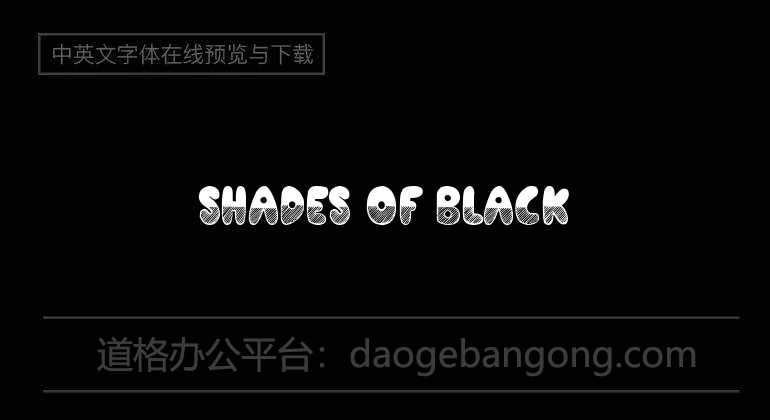 Shades of Black