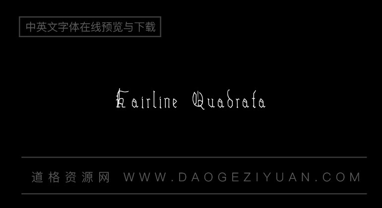 Hairline Quadrata