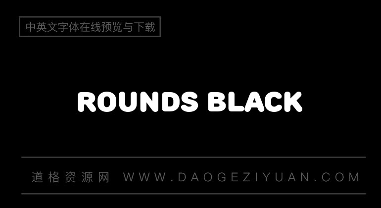 Rounds Black