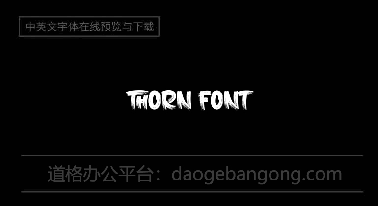 THORN Font