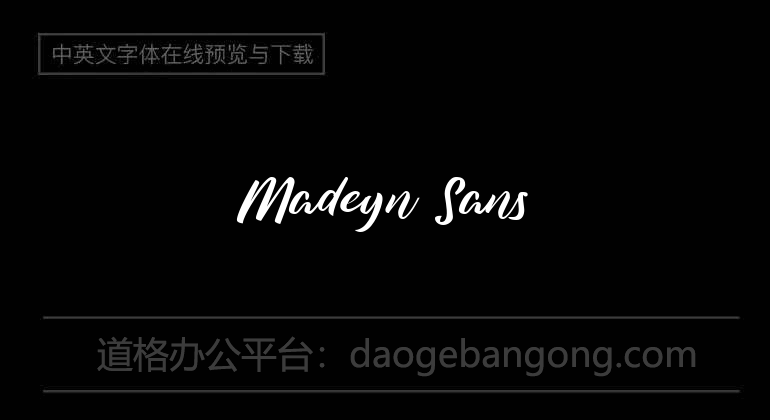 Madeyn Sans