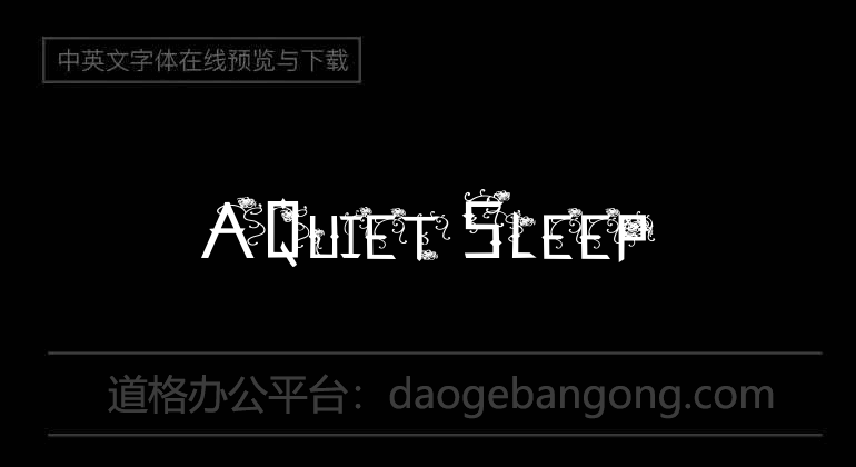 A Quiet Sleep