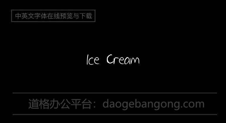 Ice Cream