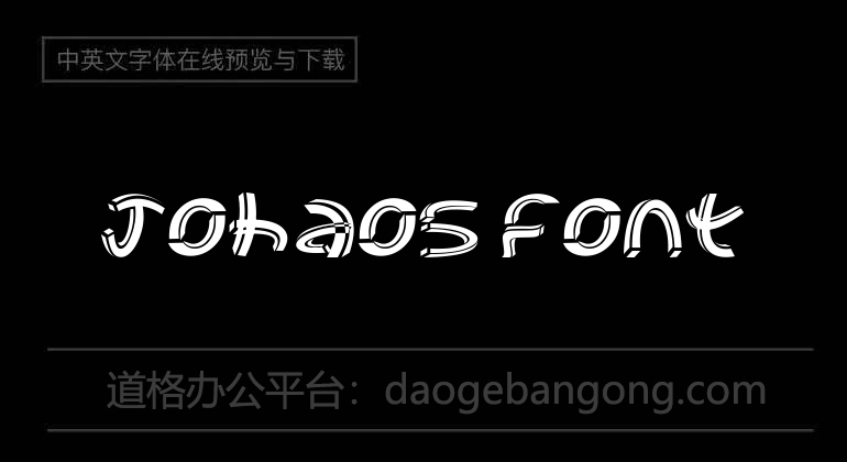 Johaos font