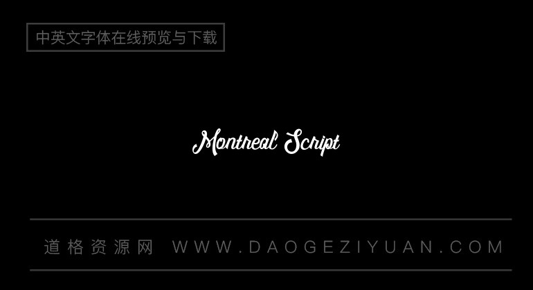 Montreal Script