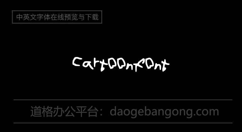 Cartoonfont