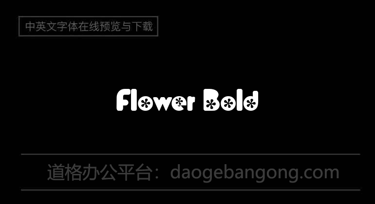 Flower Bold