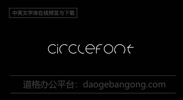 Circlefont