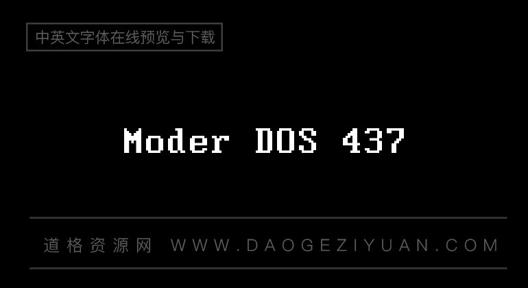Moder DOS 437