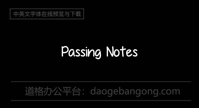 Passing Notes