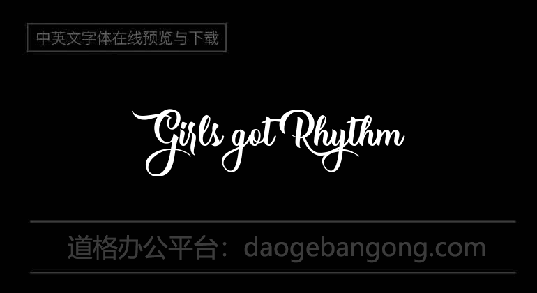 Girls got Rhythm