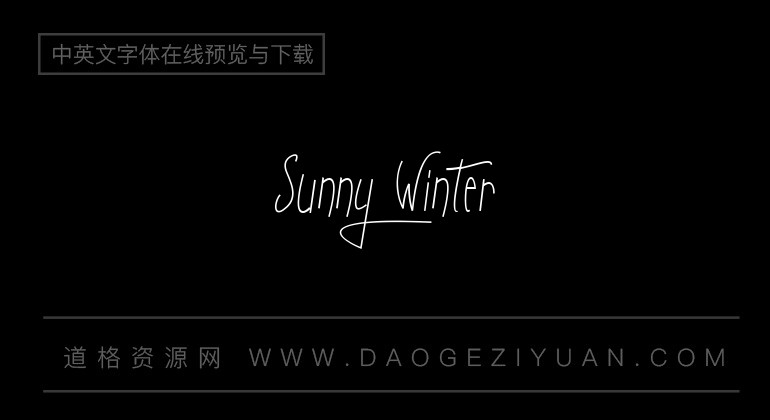 Sunny Winter