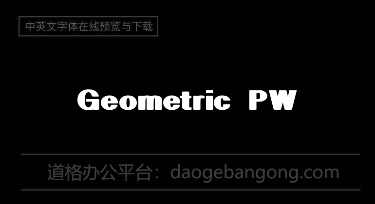 Geometric PW