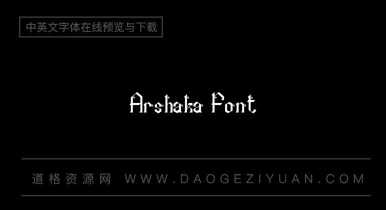 Arshaka Font