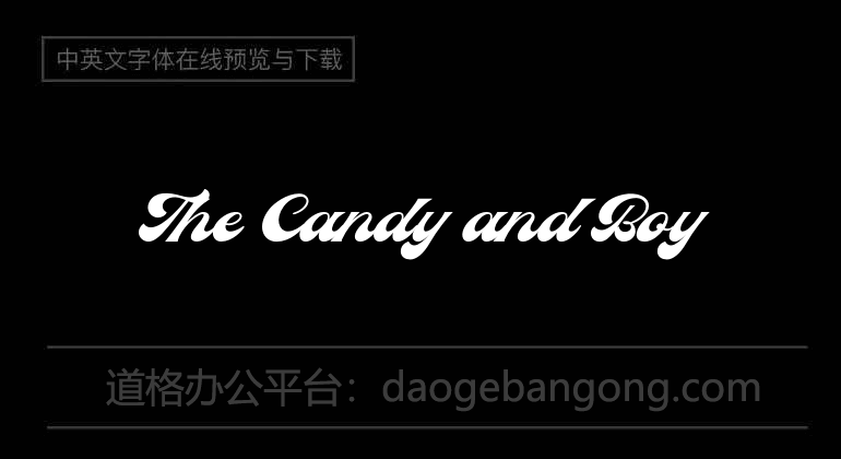 The Candy and the Boy