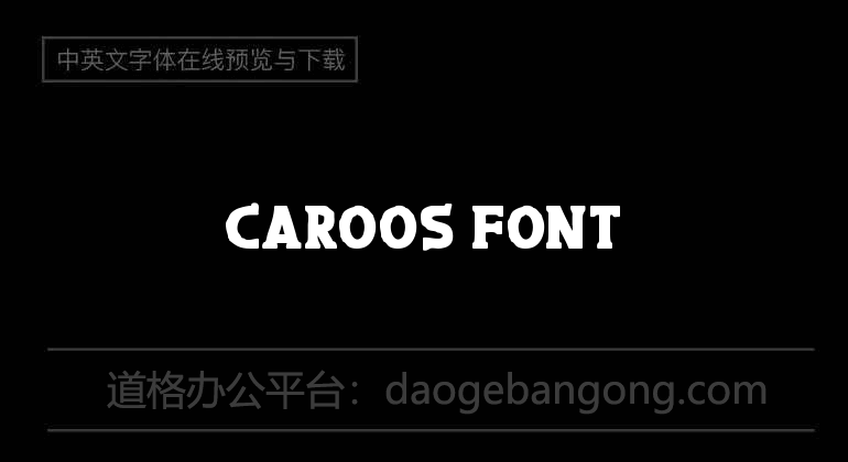 Caroos Font