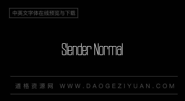 Slender Normal