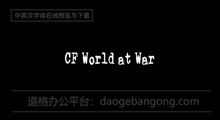 CF World at War