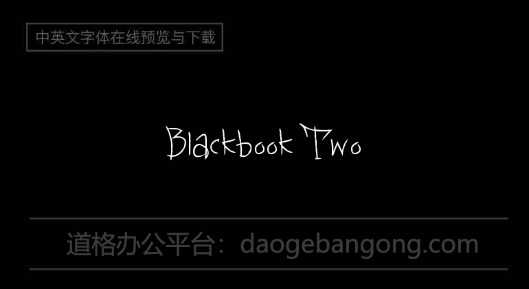Blackbook Two