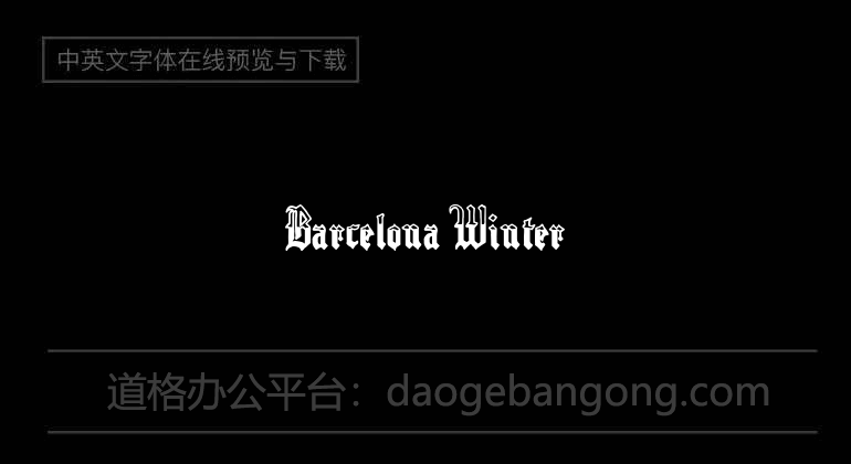 Barcelona Winter