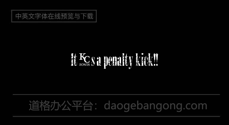 It's a penalty kick!!