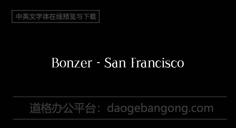 Bonzer - San Francisco