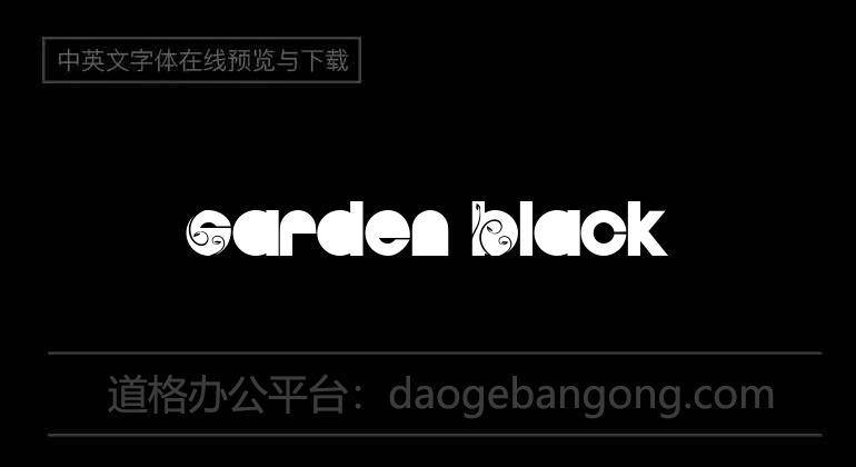 Garden Black