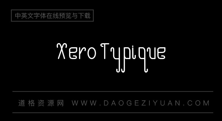 Xero Typique