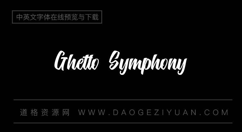 Ghetto Symphony