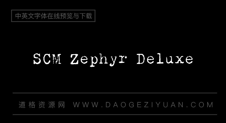 SCM Zephyr Deluxe