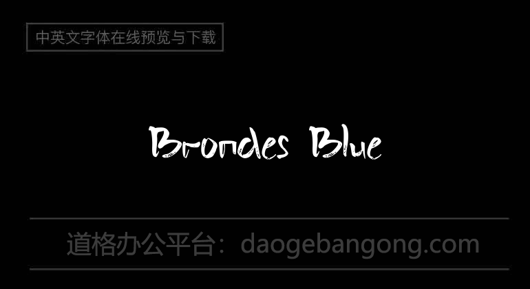 Brondes Blue