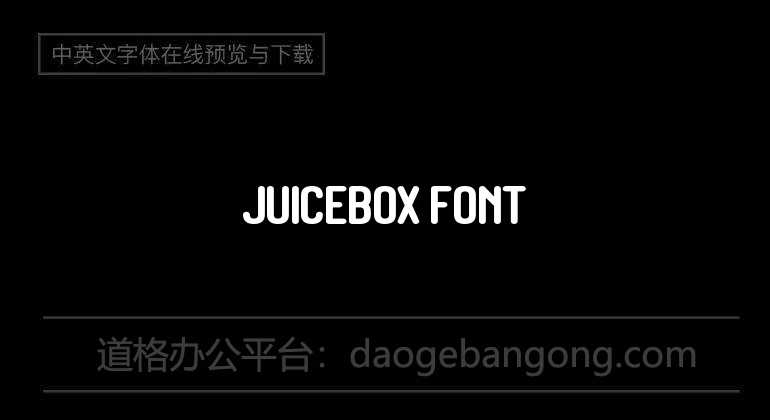 Juicebox Font