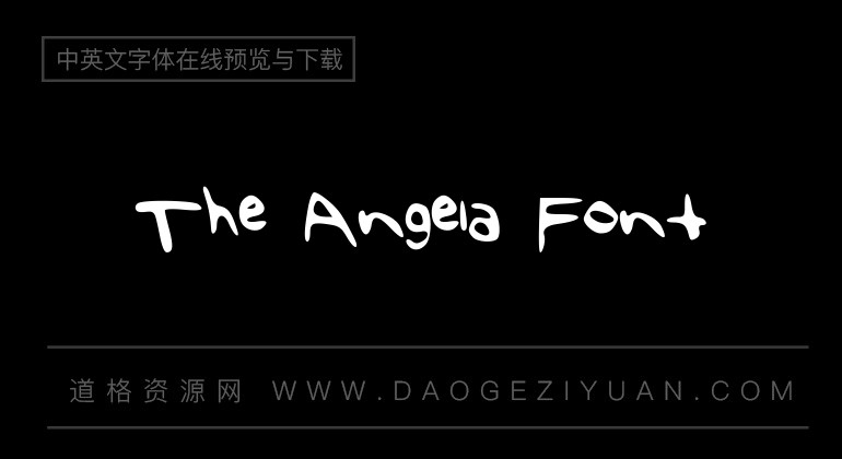 The Angela Font