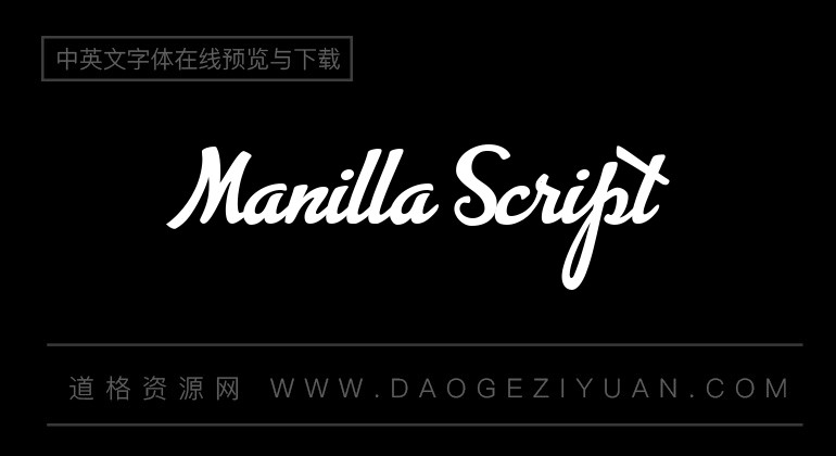Manilla Script