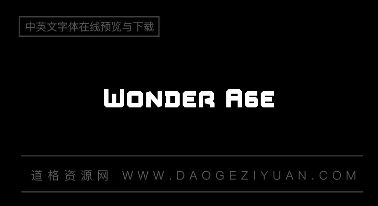 Wonder Age