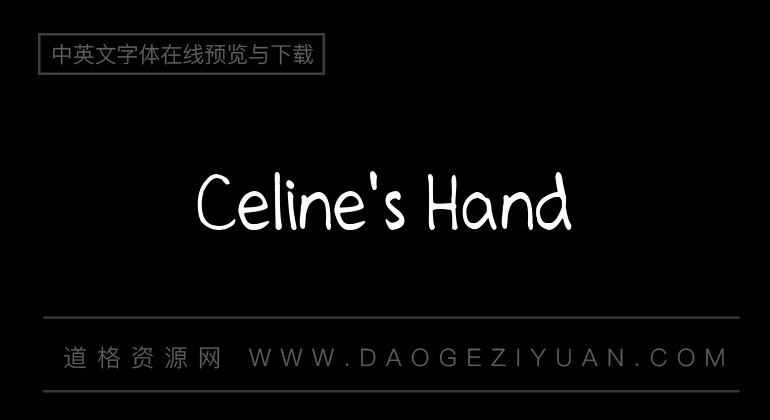 Celine's Hand
